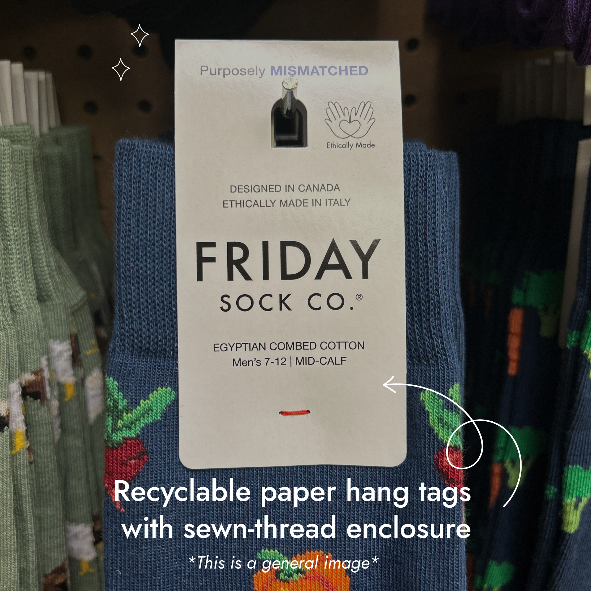 Friday Sock Co. - Chaussettes pour hommes - Golf