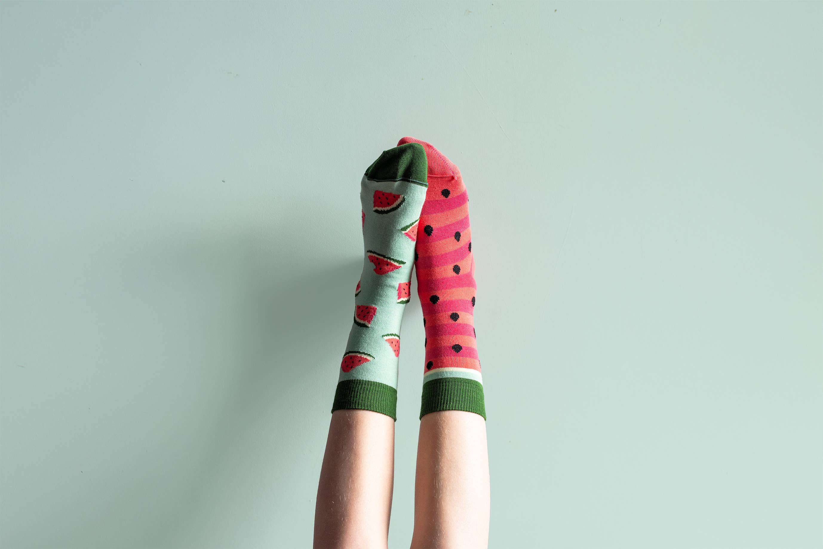 Friday Sock Co. - Chaussettes pastèque pour enfant: Petit (Âge 1-3)