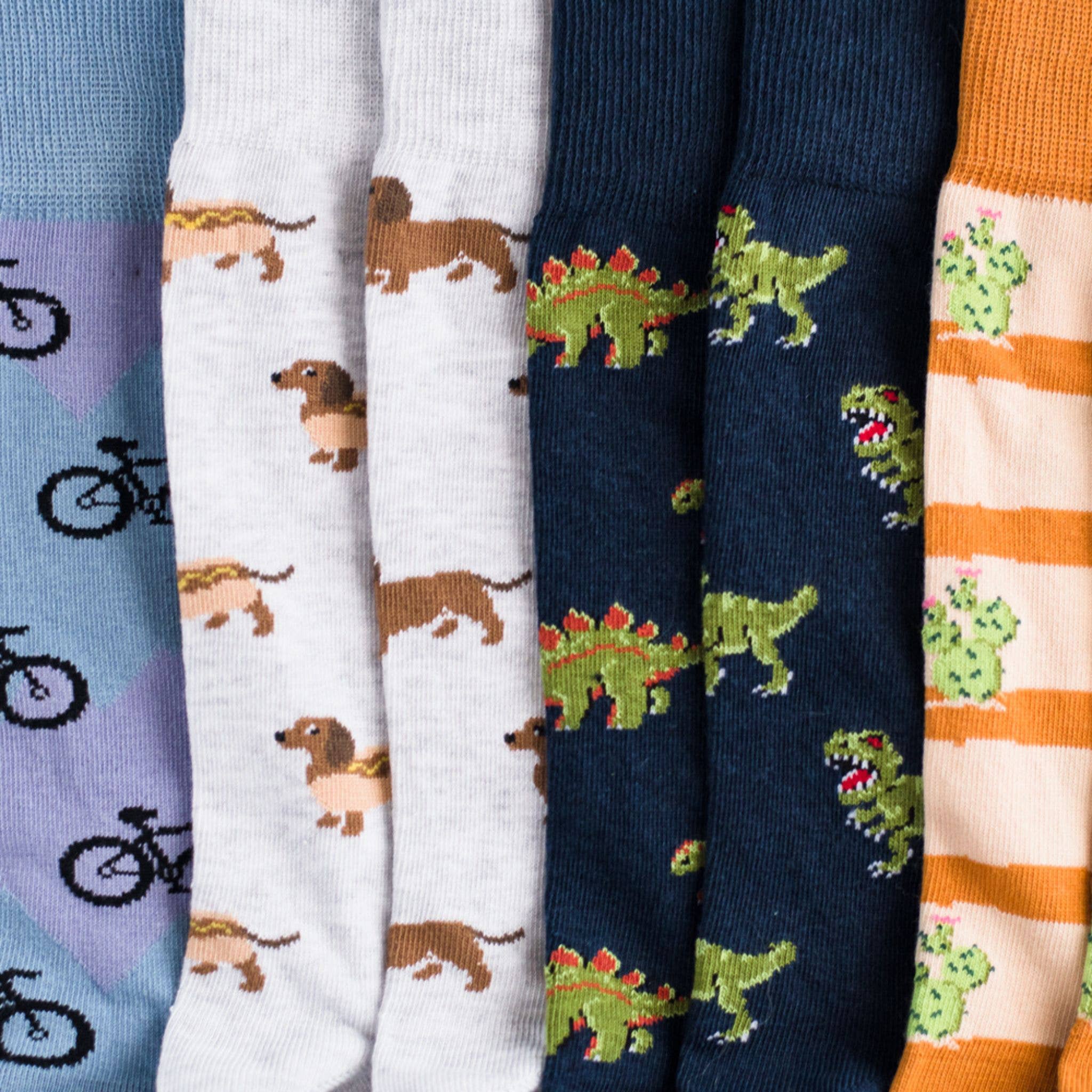 Friday Sock Co. - Chaussettes pour hommes - Dino