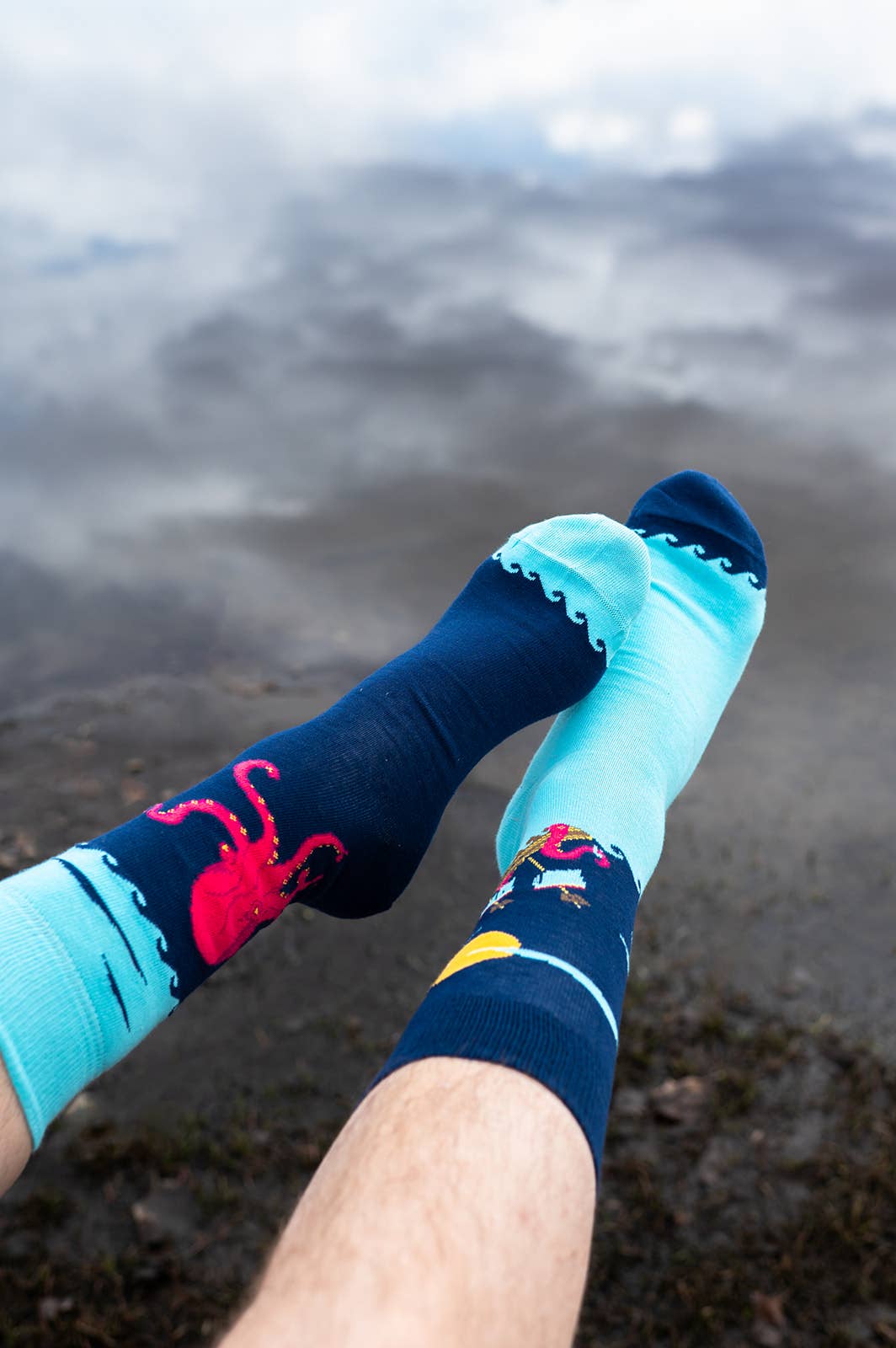 Friday Sock Co. - Chaussettes pour hommes | Kraken & Ship | Mismatched