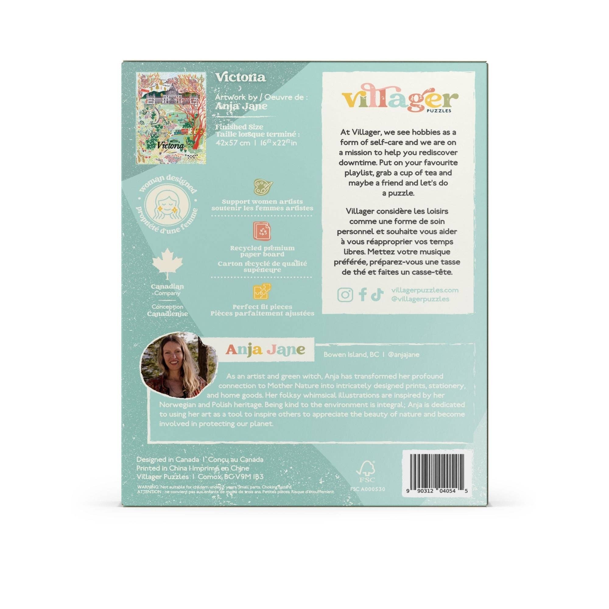 Villager Puzzles - Puzzle de 500 pièces « Visite touristique de Victoria » | Conçu au Canada