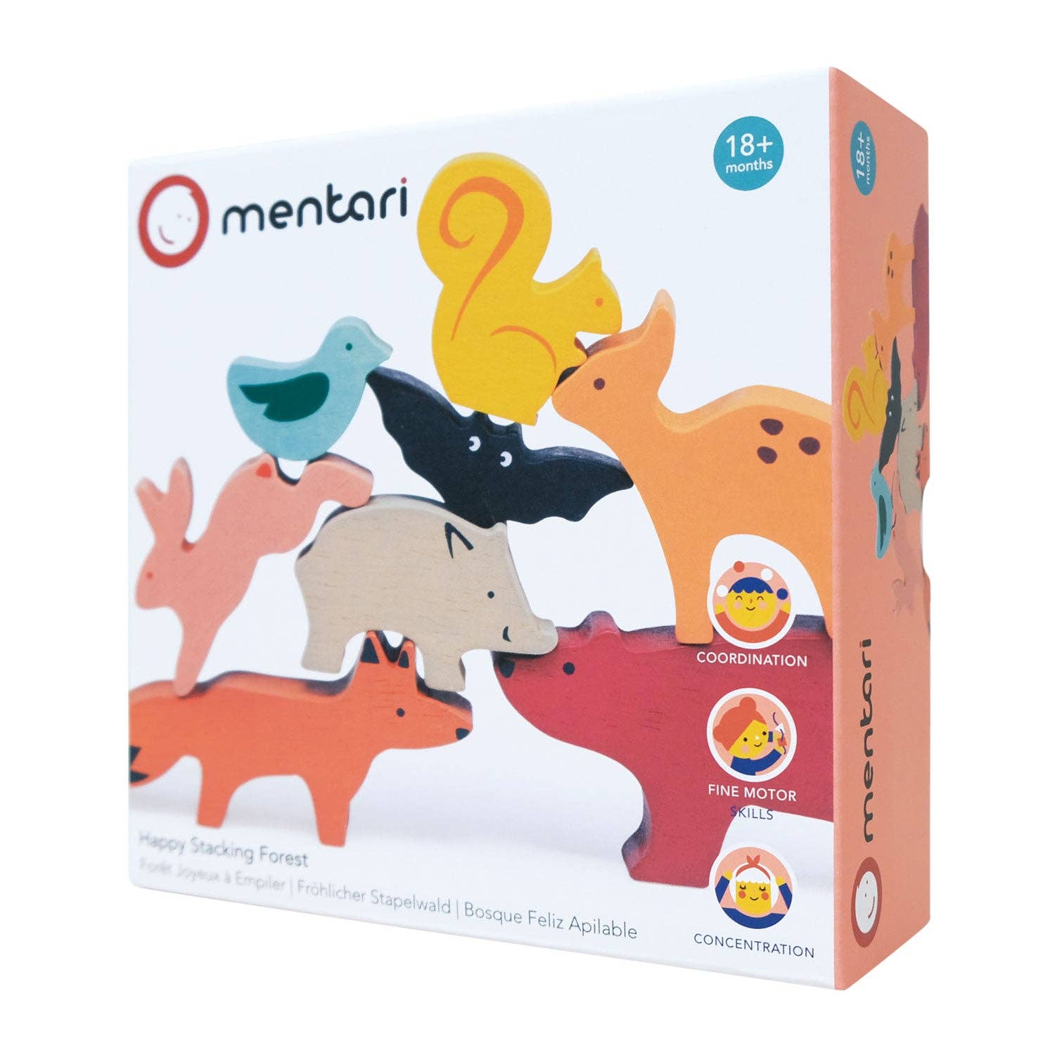 Kinderhood Distribution Inc. - Mentari Toys | Forêt Empilable Heureuse