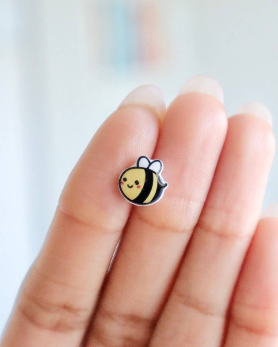 Stardoe Studio - Boucles d'oreilles abeille