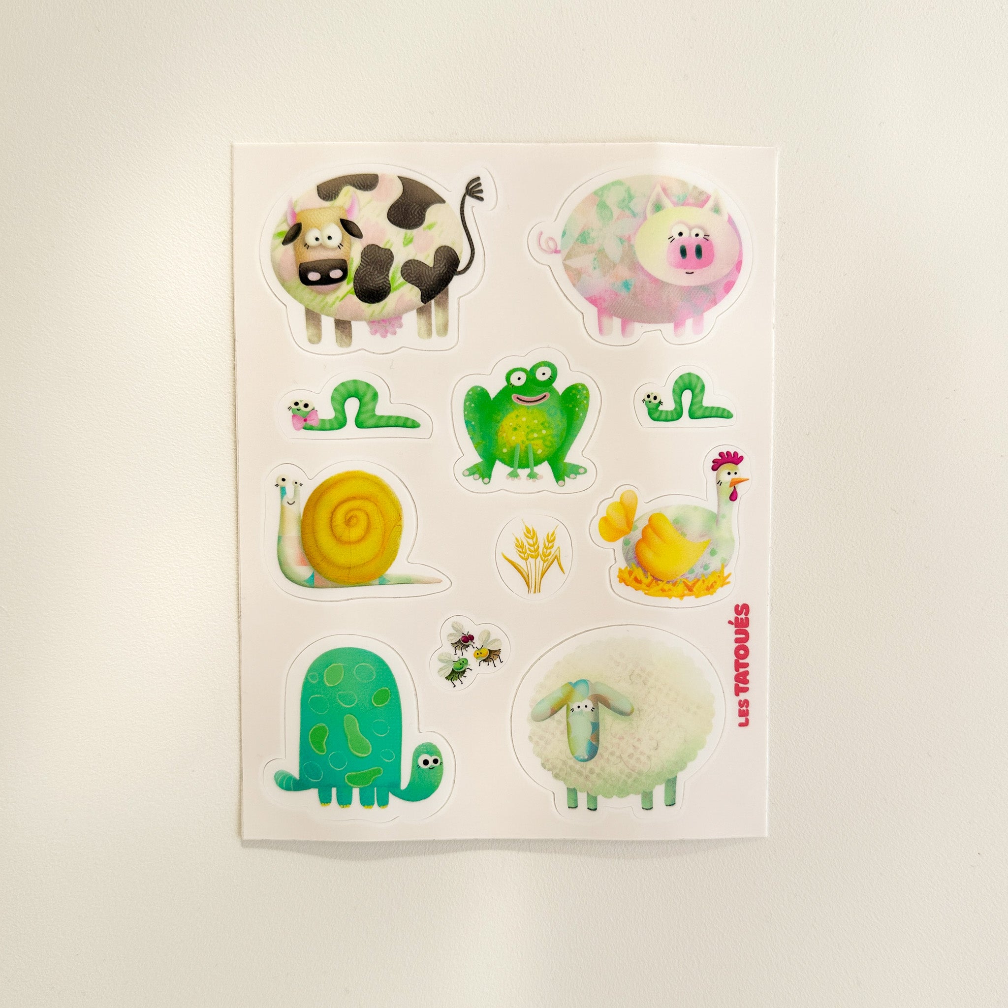 Autocollant vinyl la ferme