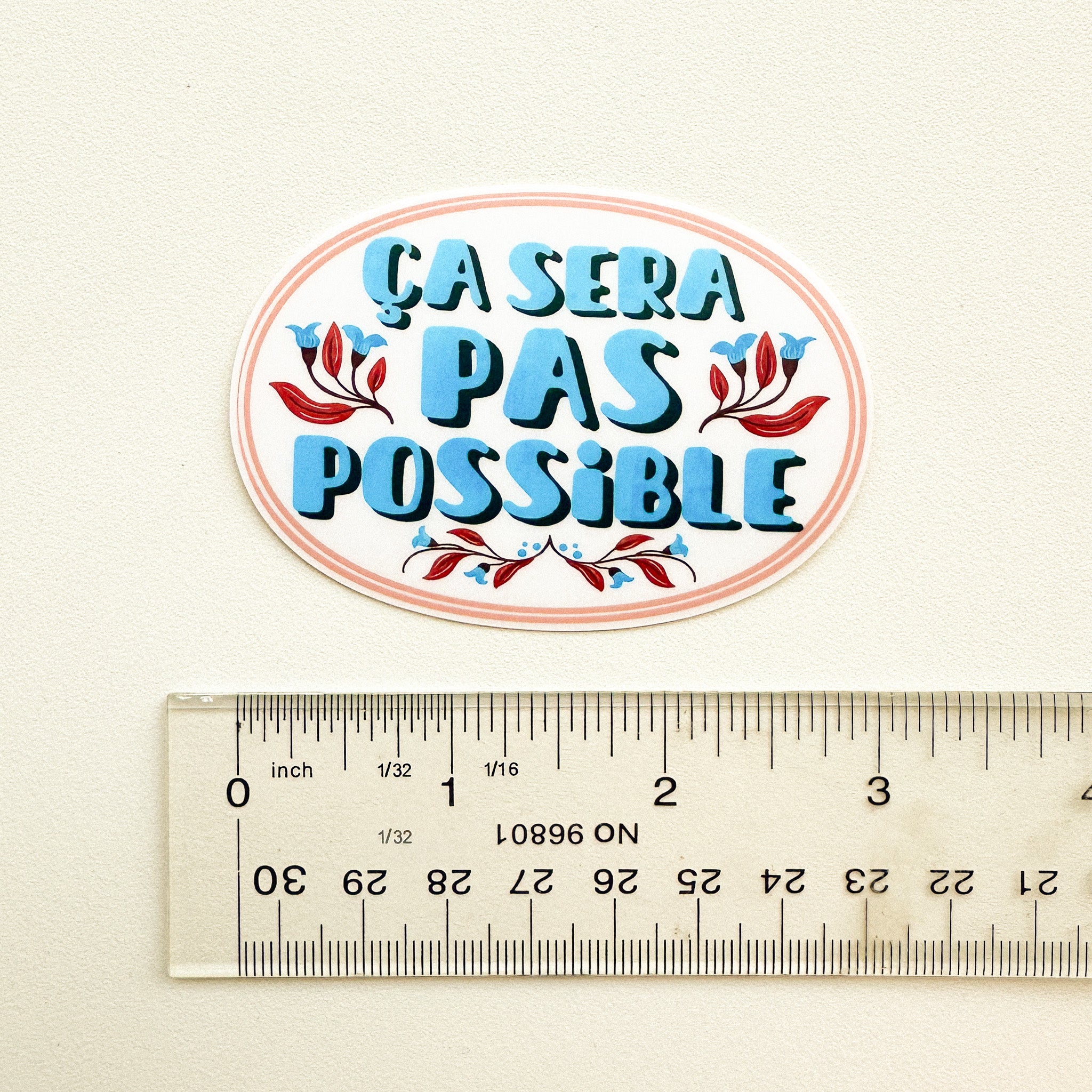 Autocollants - Ça sera pas possible