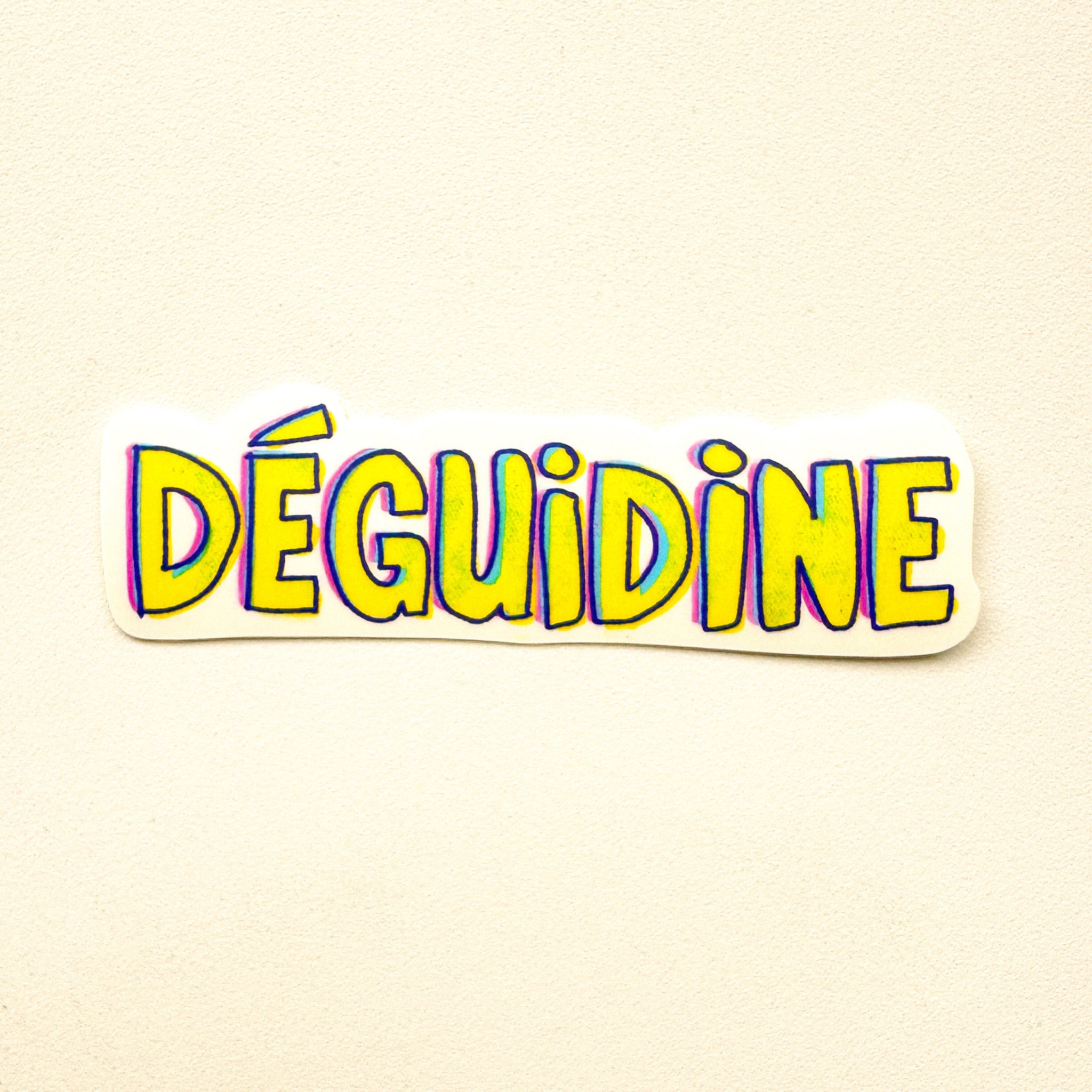 Autocollants - Déguidine
