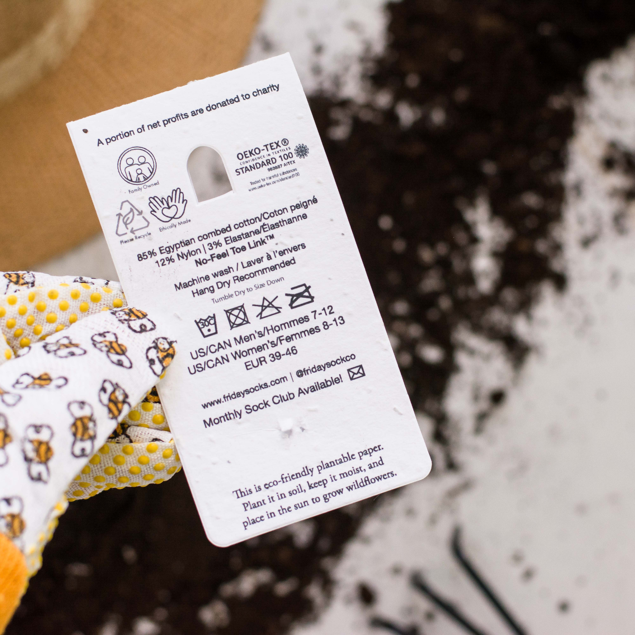 Friday Sock Co. - Chaussettes pour femmes - Tournesol