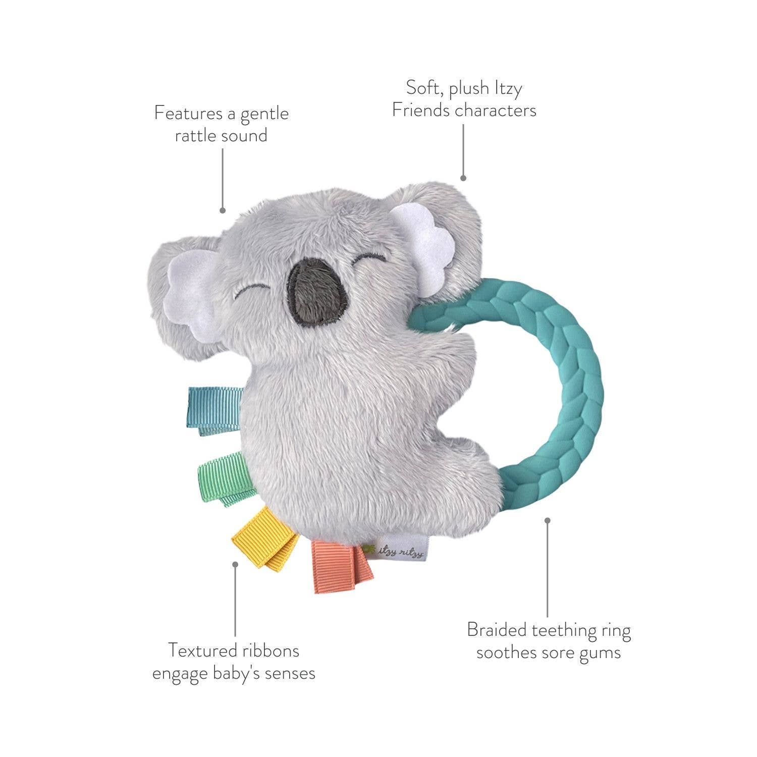 Paresseux peluche Hochet avec Anneau de DentitionItzy Ritzy Canada - Ritzy Rattle Pal™