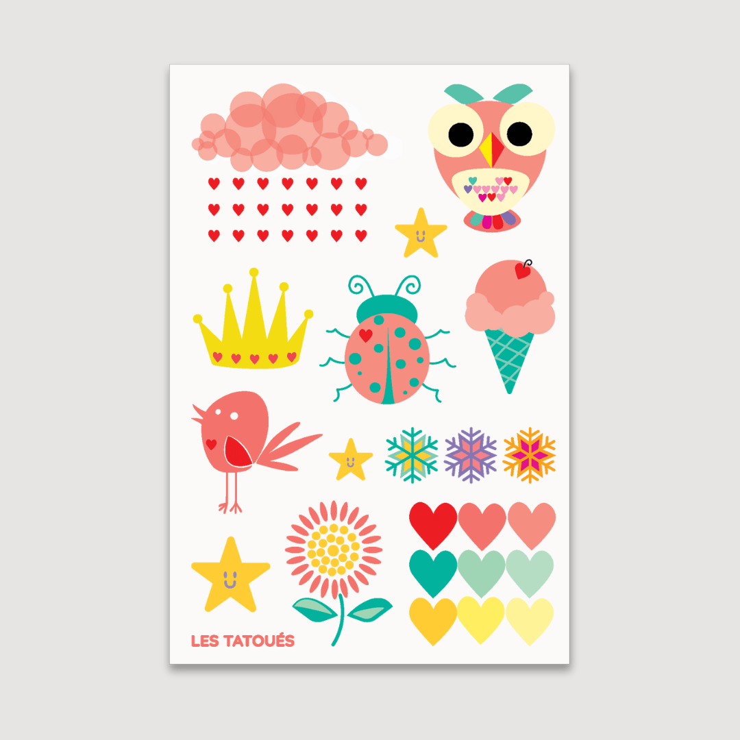 tatouage temporaire tout doux pour enfant
