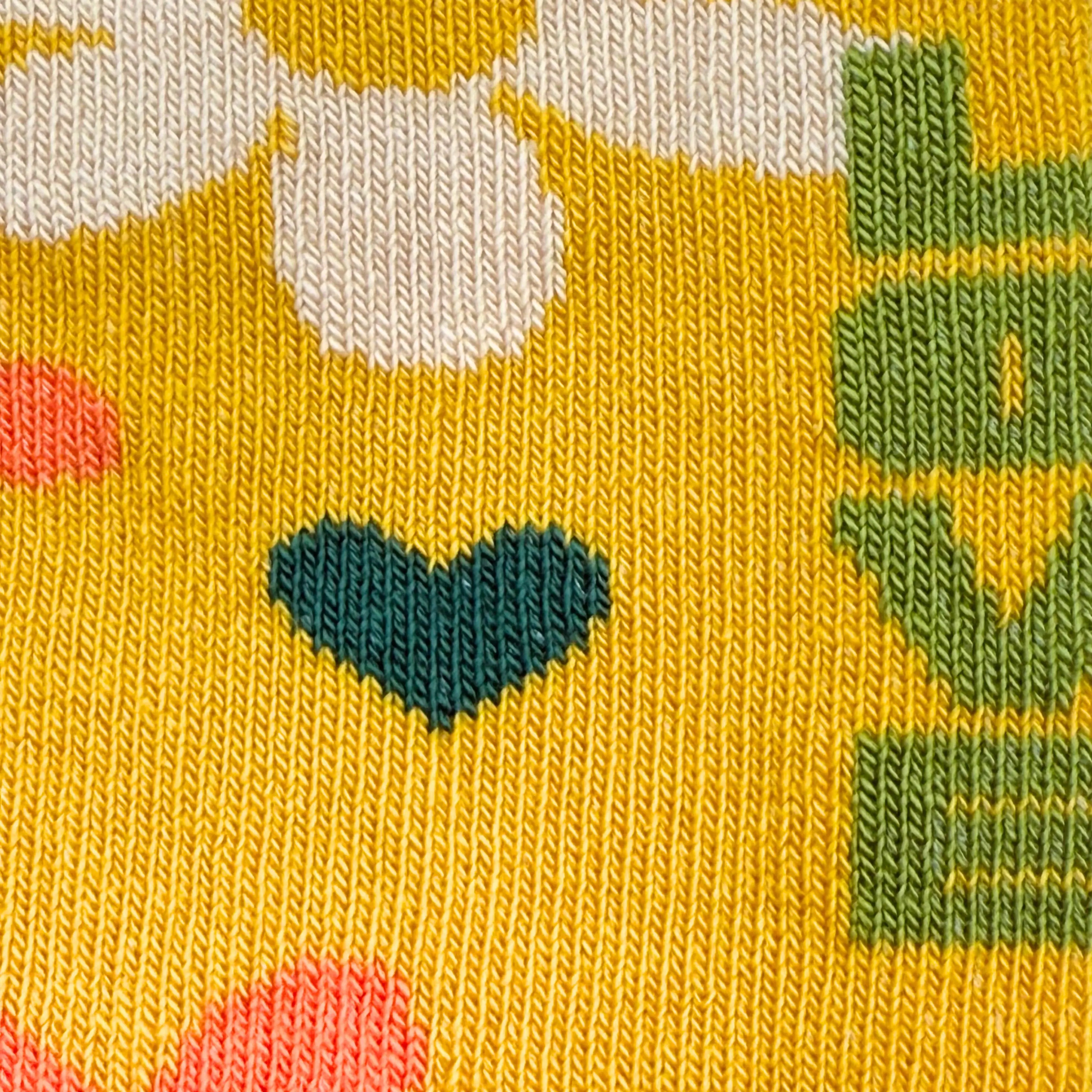Friday Sock Co. - Chaussettes Paix et Amour pour Enfants: Moyen (Âge 4-7)